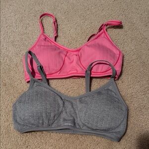 Steven Madden women’s Wireless Comfort Bras - Pink & Gray